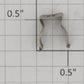 Lionel 289E-20 Offset Nickel Boiler Front Headlight Lamp Bracket Only