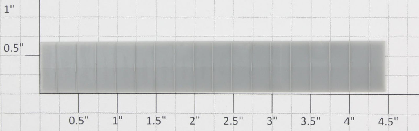 Athearn 105801 Unpainted N Scale Gray Boxcar Roof