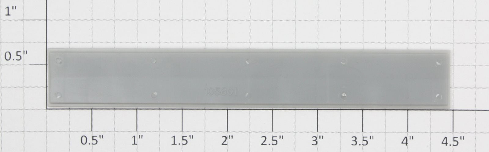 Athearn 105801 Unpainted N Scale Gray Boxcar Roof