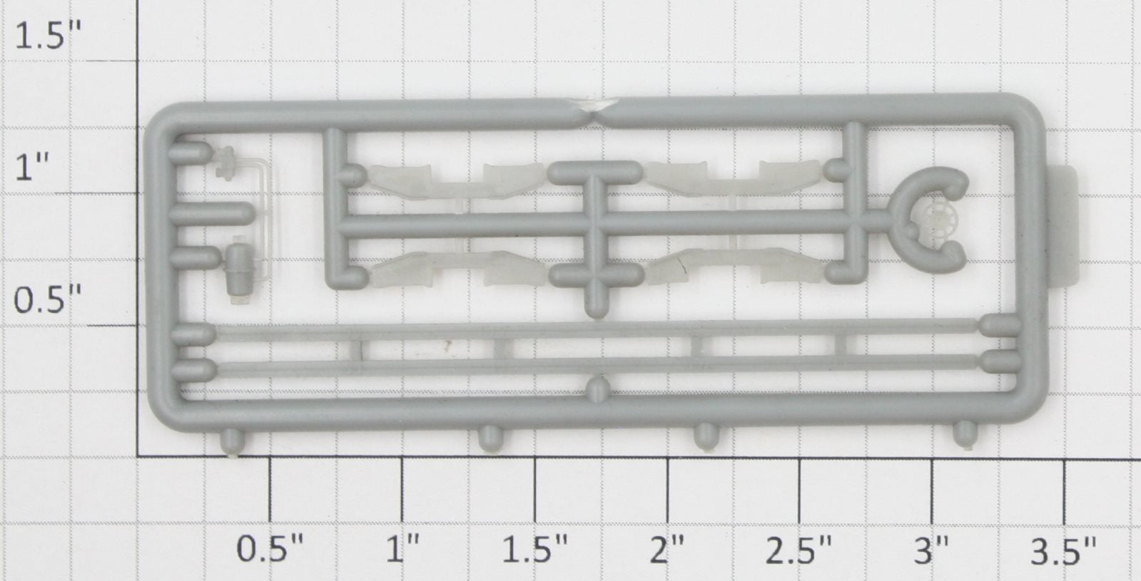 Athearn 105802 Unpainted N Scale Gray Boxcar Trim Kit