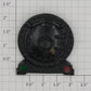 Lionel 260E-61 Black Boiler Front Flag Style without Center Lens
