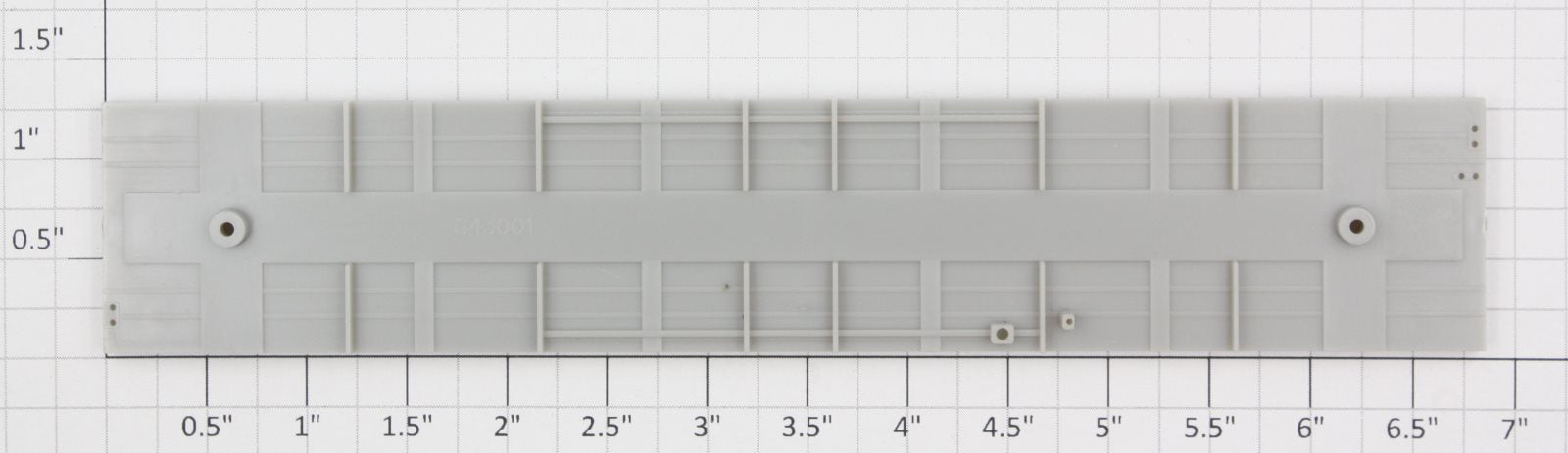 Athearn 43001 Unpainted HO 50' PCF Box Car Floor