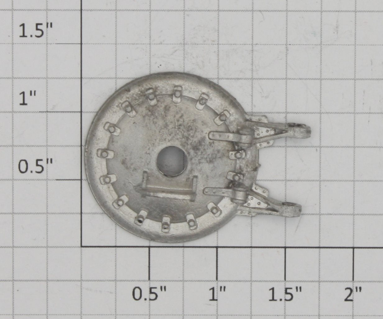 Lionel 8002-25 Die-Cast 725 Silver Boiler Front Door without Lens
