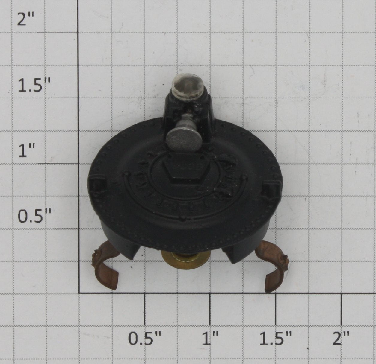 American Flyer XA9504-X 5698 Boiler Front with Lens, Short Bracket and Socket