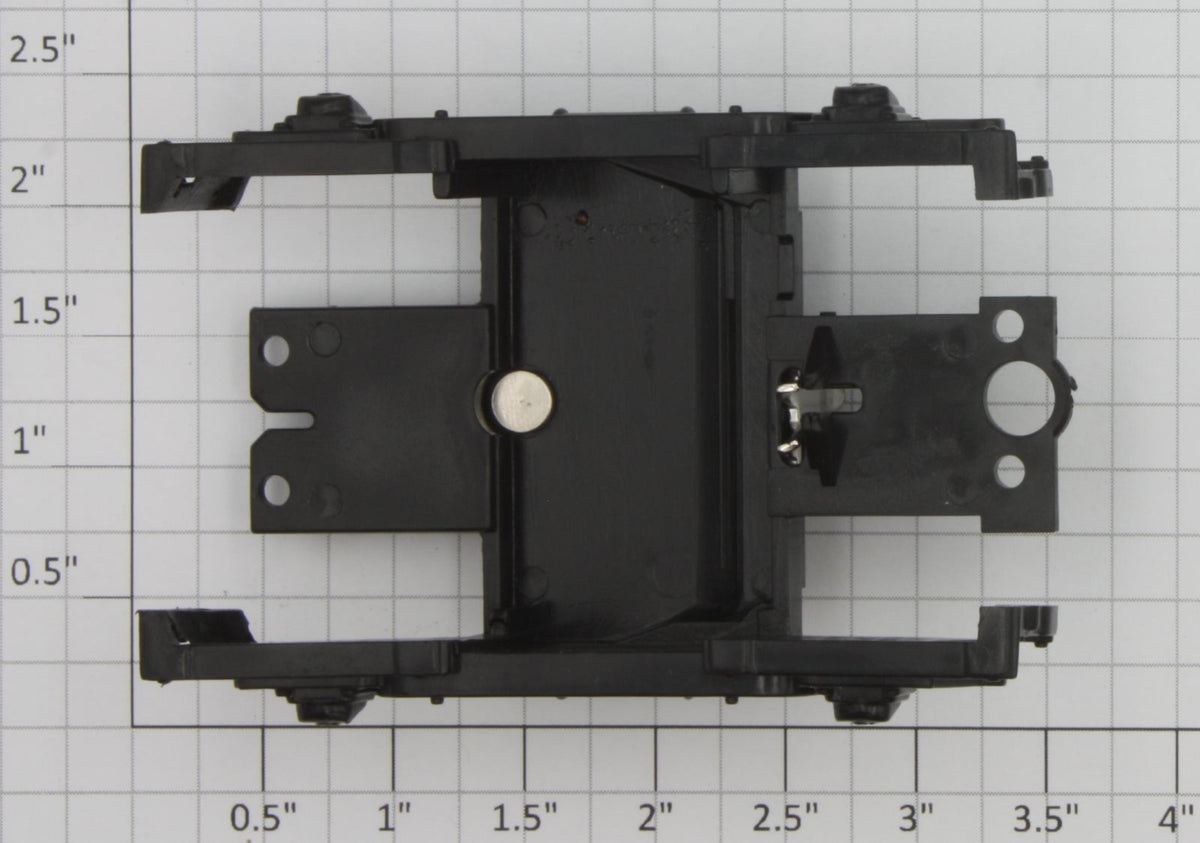 K-Line K2100-03 Black Alco Plastic Truck Frame with Stud & Guide
