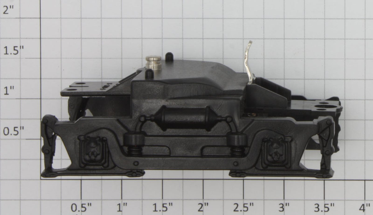 K-Line K2100-03 Black Alco Plastic Truck Frame with Stud & Guide