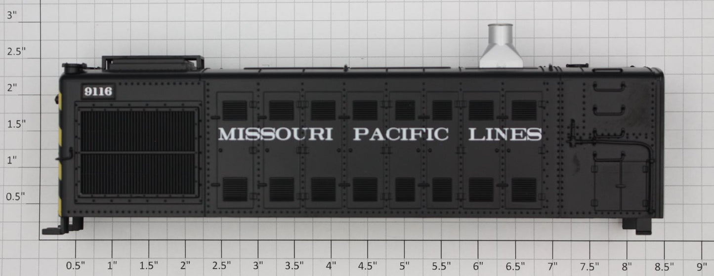 Lionel 38490-007 Alco S-2 Missouri Pacific #9116 Shell without Cab