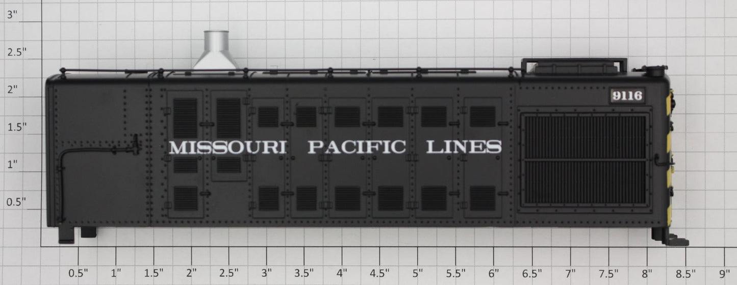 Lionel 38490-007 Alco S-2 Missouri Pacific #9116 Shell without Cab