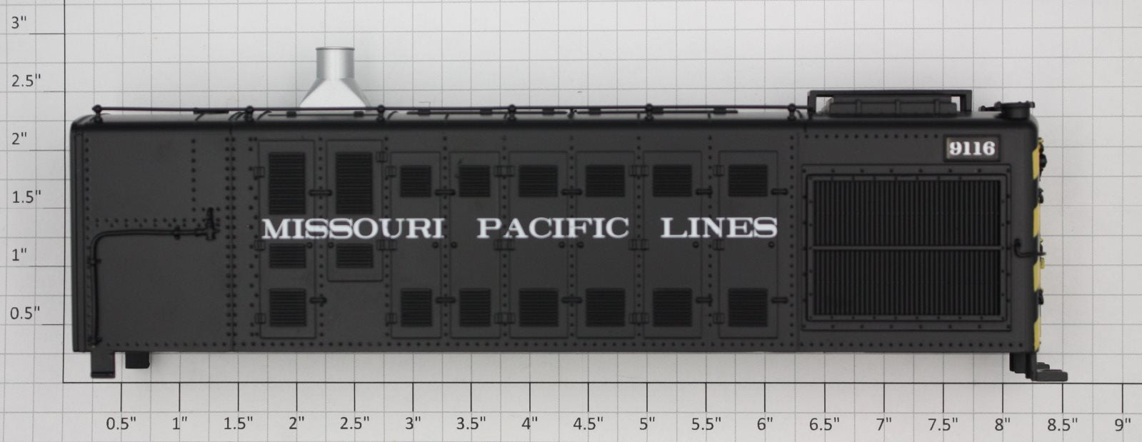 Lionel 38490-007 Alco S-2 Missouri Pacific #9116 Shell without Cab