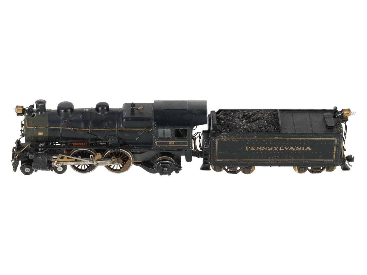 HO Scale PRR Diecast Steam Locomotive E-6 Steam Locomotive #61 w/ DCC & Sound VG