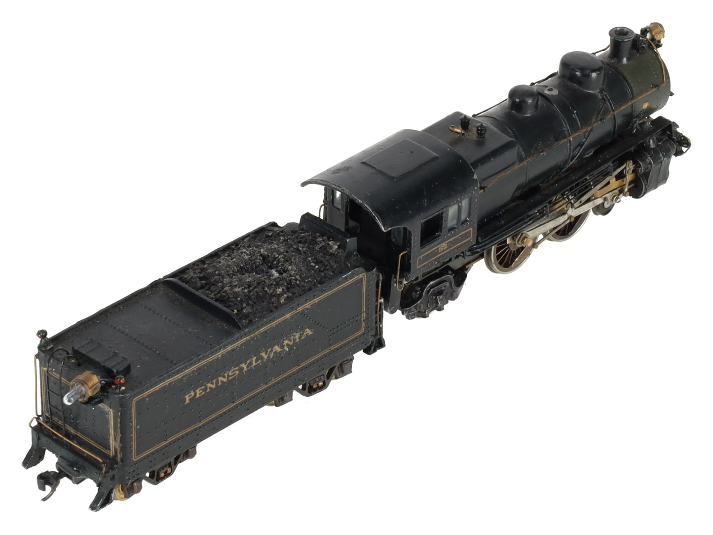 HO Scale PRR Diecast Steam Locomotive E-6 Steam Locomotive #61 w/ DCC & Sound VG