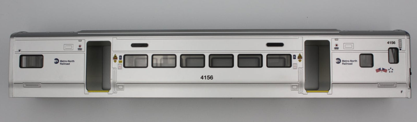 Lionel 82191-2 #4156 M-7 Metro / North End Car Shell