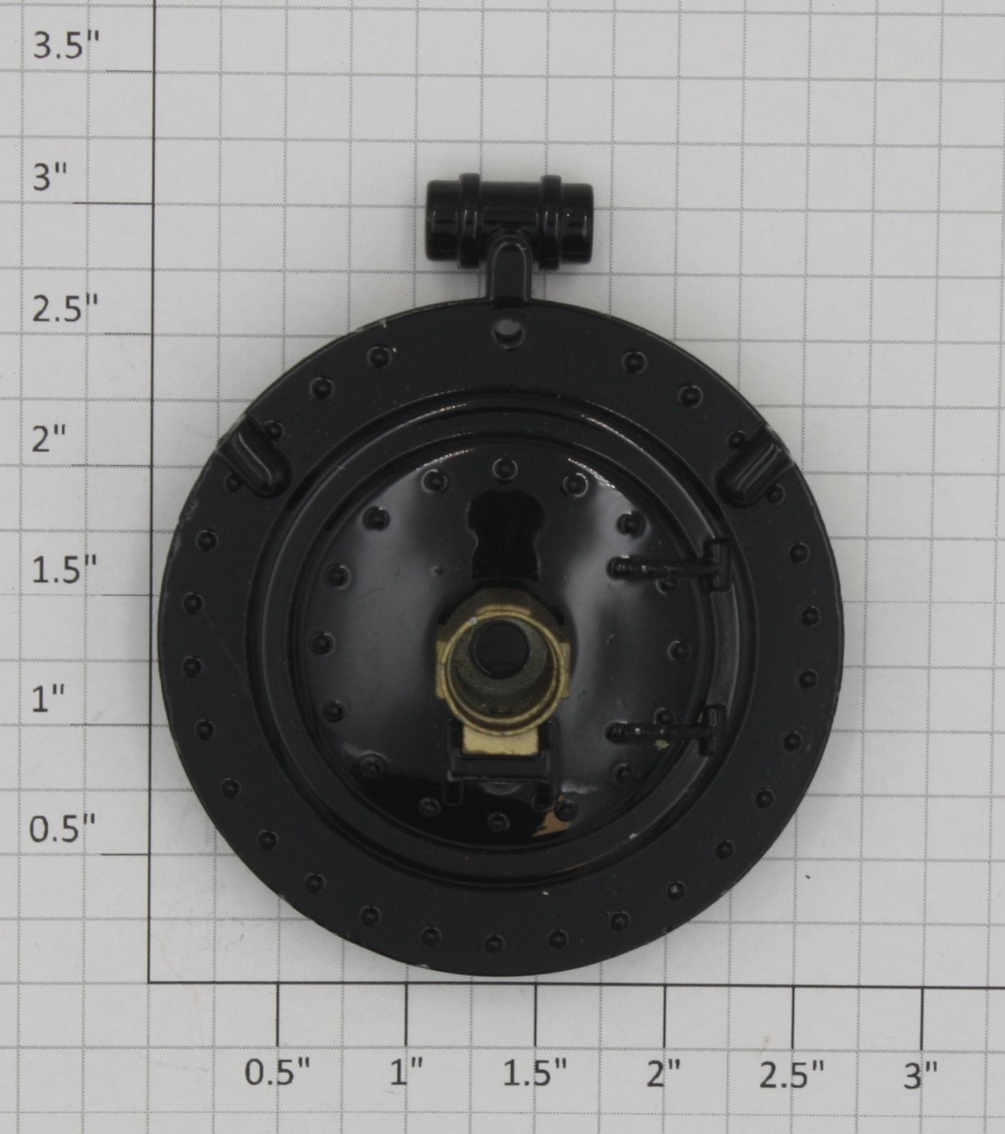 Lionel 390-65X LTI Black Boiler Front with Headlight Housing