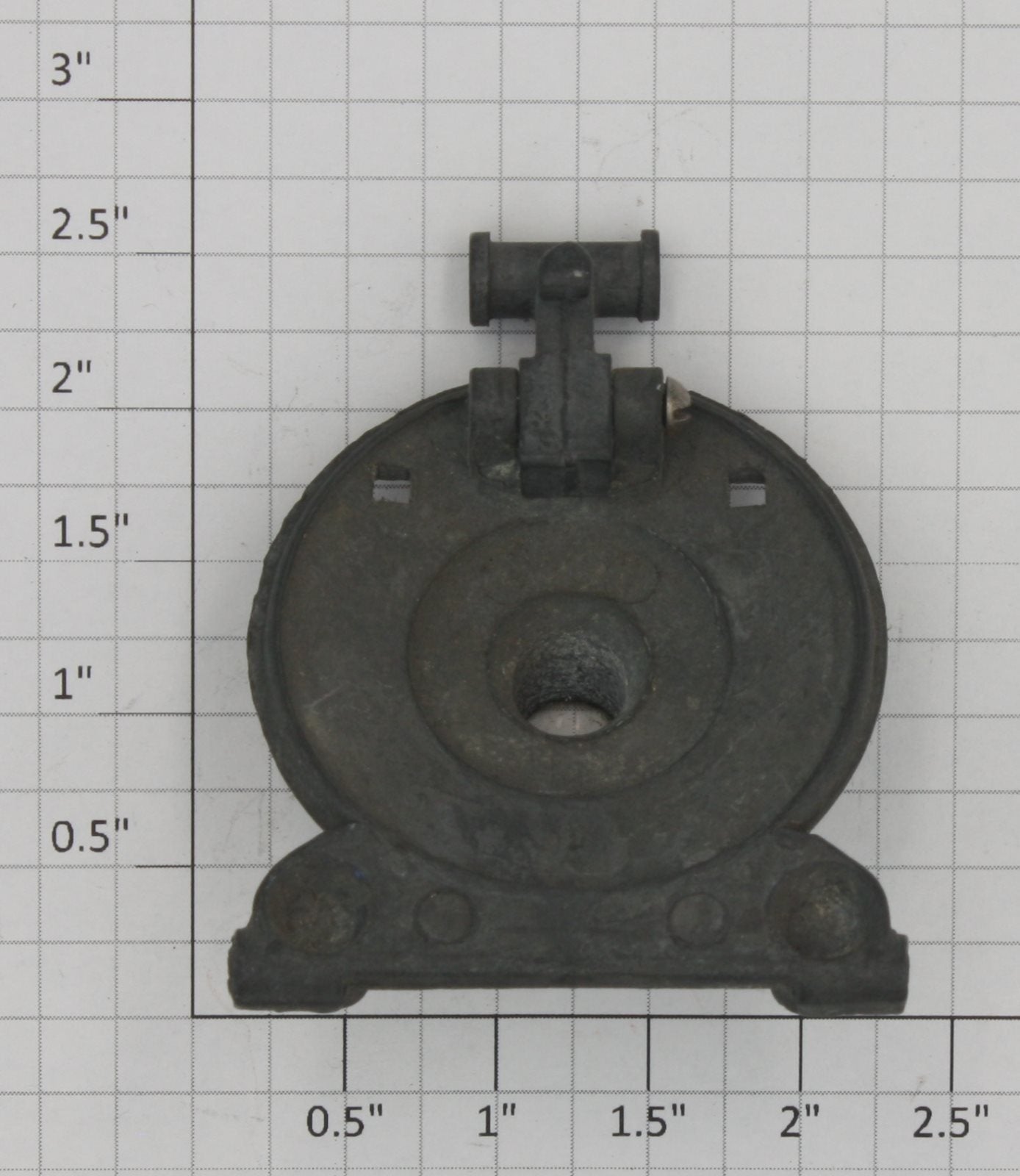 Lionel 261-2 O Gauge Steam Locomotive Boiler Front w/ Latch, Headlight & Bezel