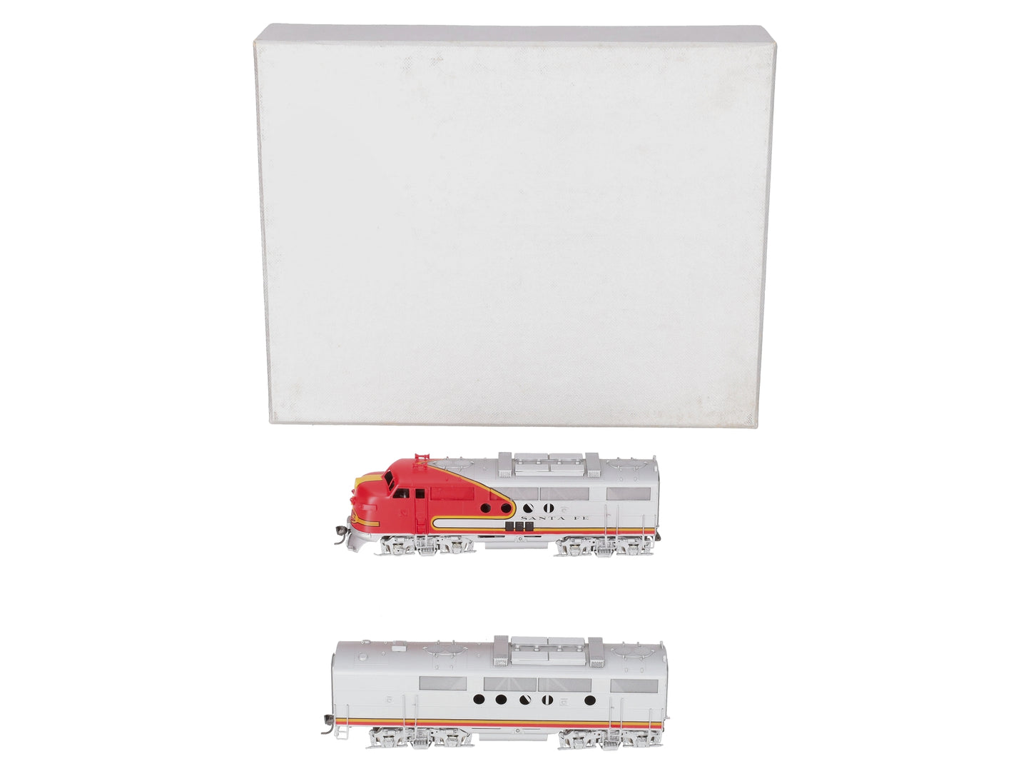 Hallmark Models HO BRASS AT&SF Dual Powered AB Diesel Set - F/P LN/Box