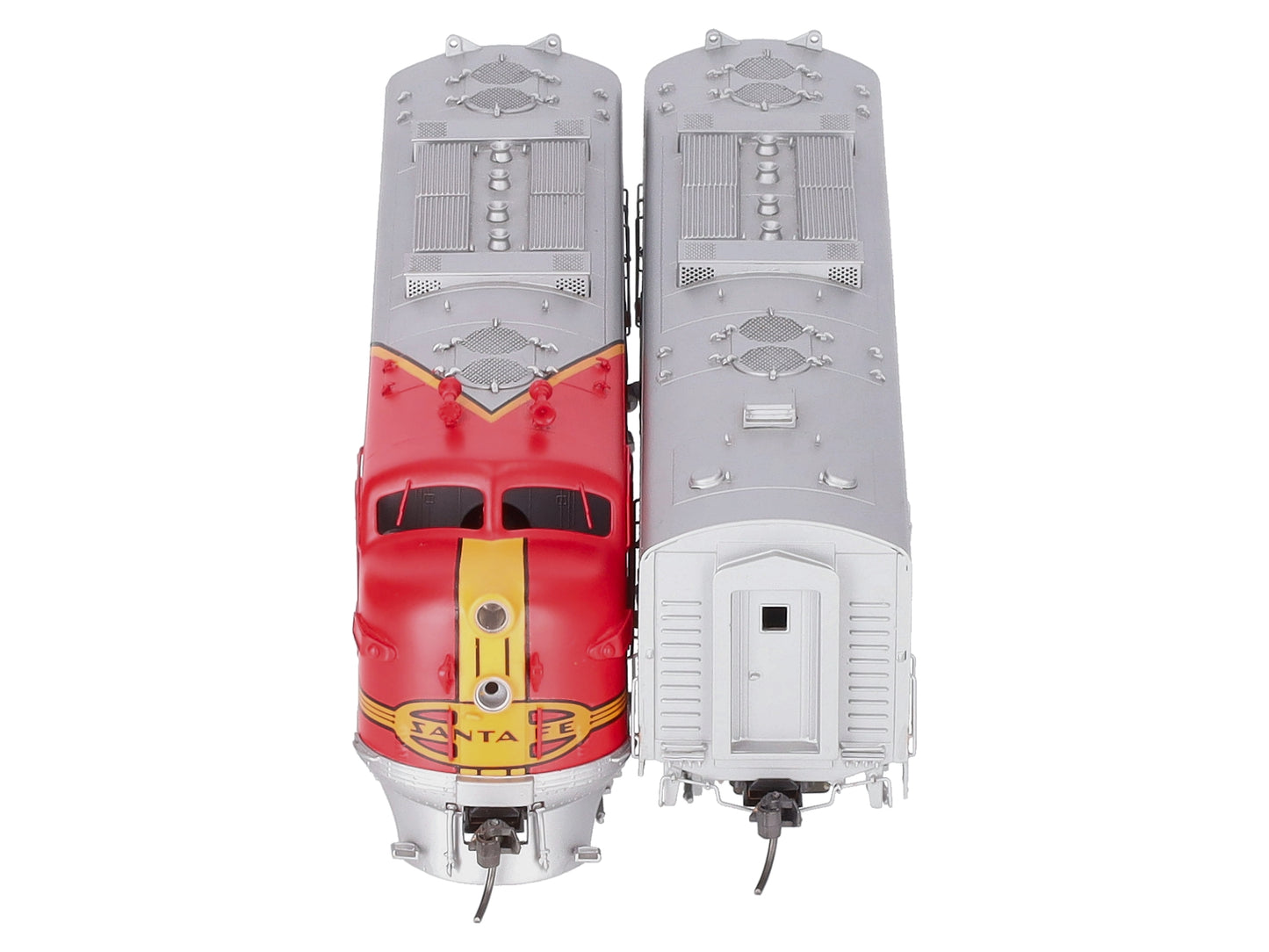 Hallmark Models HO BRASS AT&SF Dual Powered AB Diesel Set - F/P LN/Box
