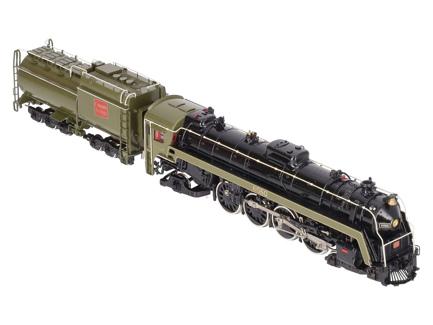 Van Hobbies HO BRASS CNR 4-8-2 Steam Loco & Tender #6060 - Painted EX