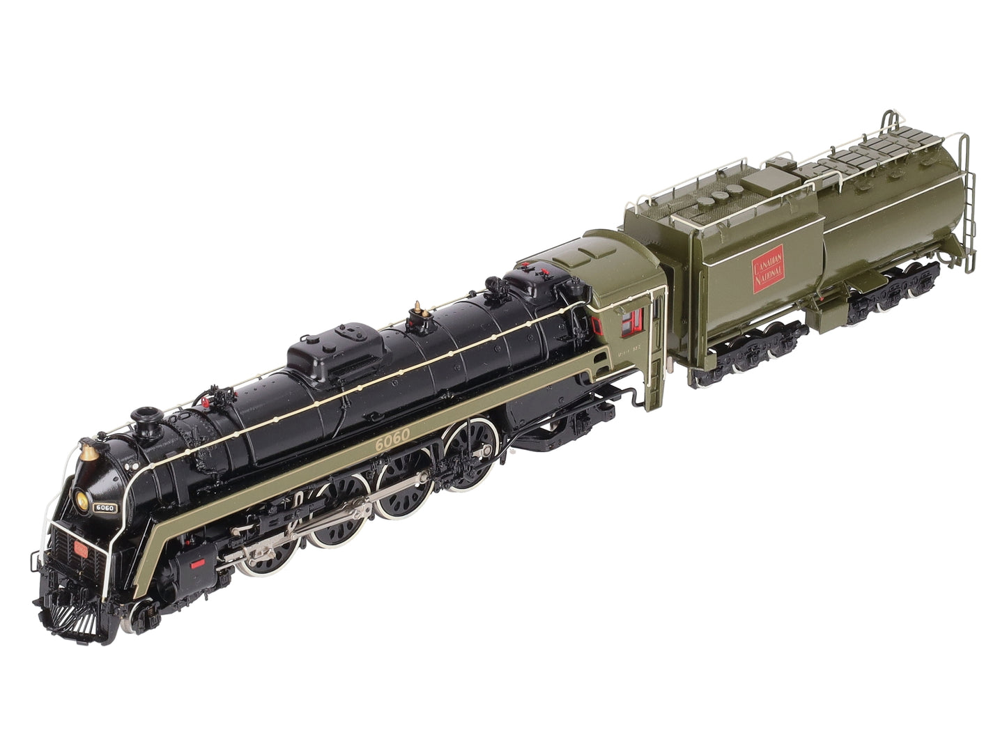 Van Hobbies HO BRASS CNR 4-8-2 Steam Loco & Tender #6060 - Painted EX