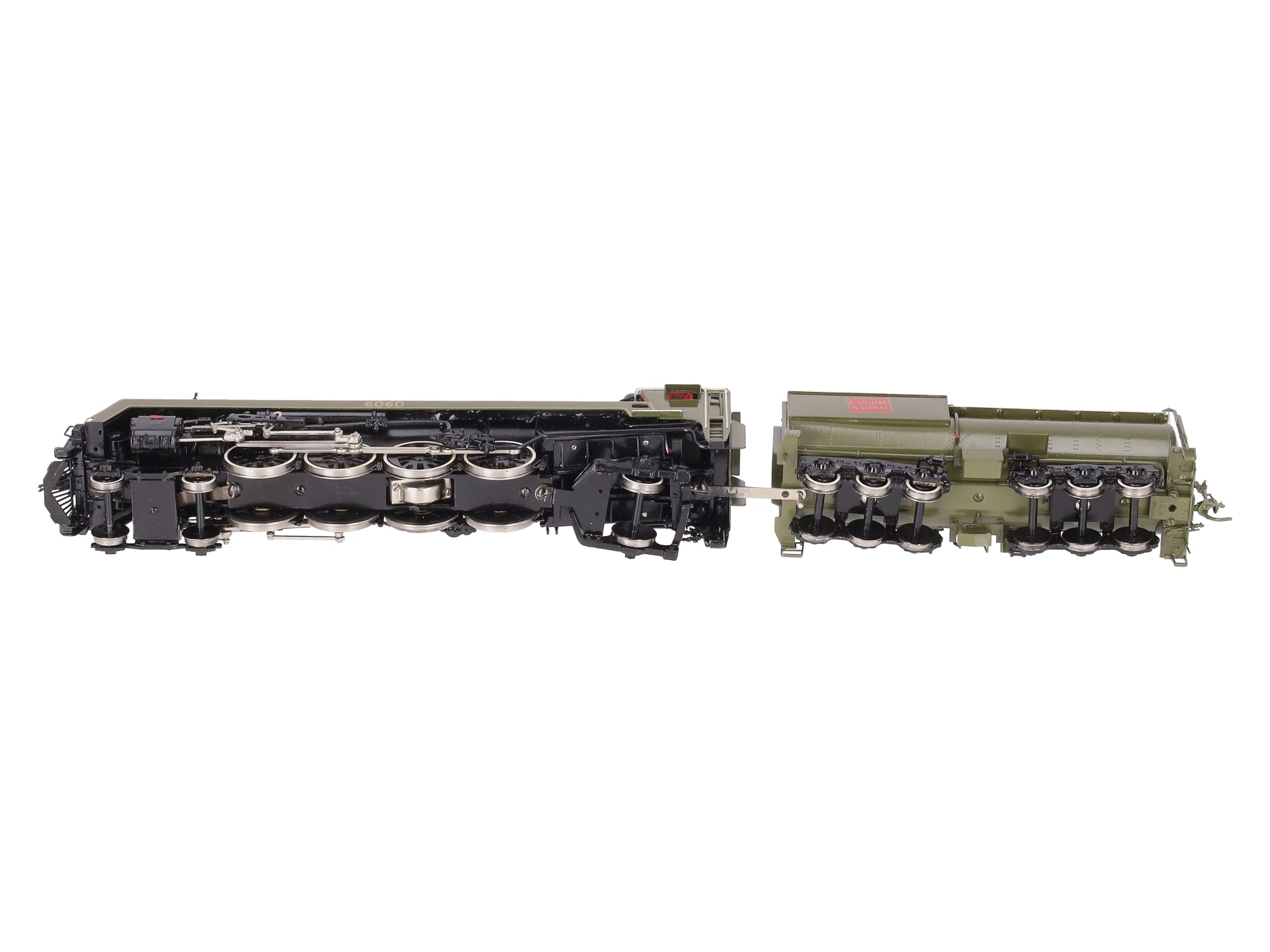 Van Hobbies HO BRASS CNR 4-8-2 Steam Loco & Tender #6060 - Painted EX