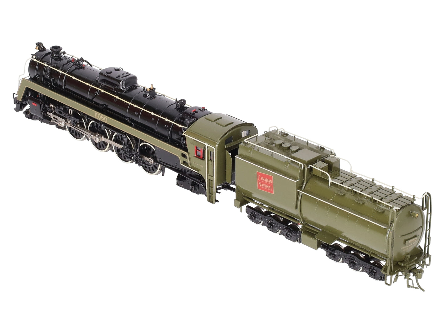 Van Hobbies HO BRASS CNR 4-8-2 Steam Loco & Tender #6060 - Painted EX
