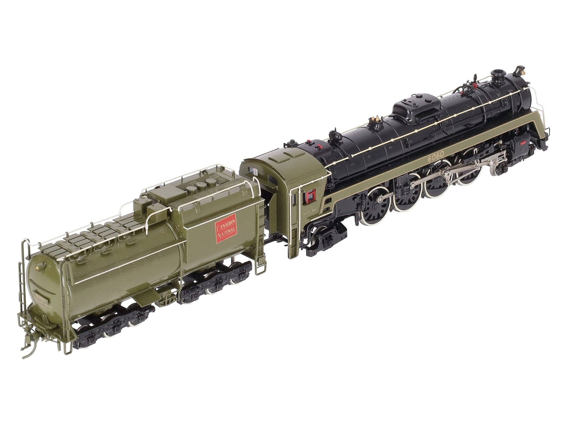 Van Hobbies HO BRASS CNR 4-8-2 Steam Loco & Tender #6060 - Painted EX
