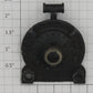 Lionel 261-2 Black Boiler Front with Flag Holders, Nickel Bezel and Latch