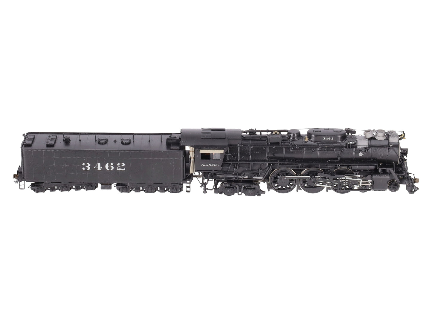 Westside Model Co. HO Brass Big 3 Santa Fe 4-6-4 Steam Loco #3462 - Custom Paint LN