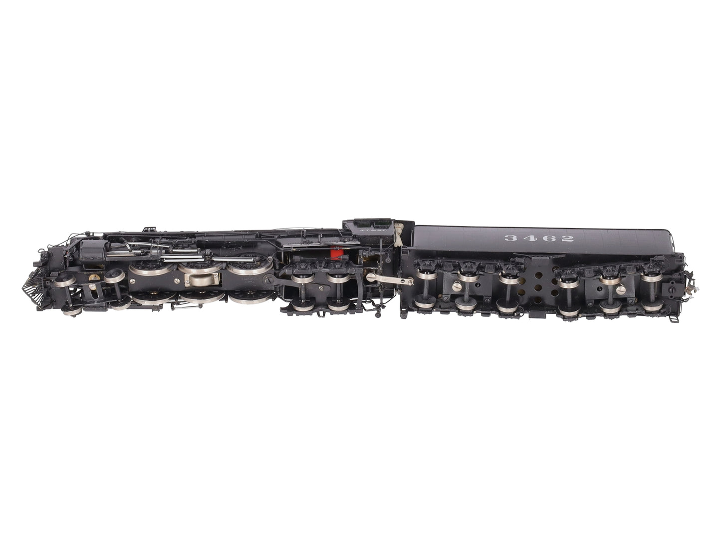 Westside Model Co. HO Brass Big 3 Santa Fe 4-6-4 Steam Loco #3462 - Custom Paint LN