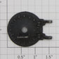 Lionel 226E-57 O Gauge Matte Black Boiler Front Door w/o Headlight, Lens, Clips