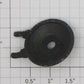 Lionel 226E-57 O Gauge Matte Black Boiler Front Door w/o Headlight, Lens, Clips