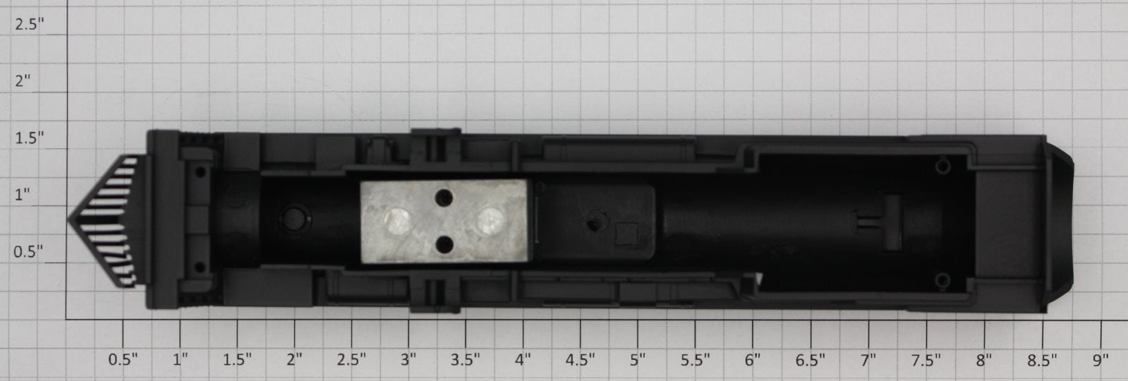 Lionel 58018-002 HO Scale Berkshire Jr Polar Express Steam Boiler Body Shell