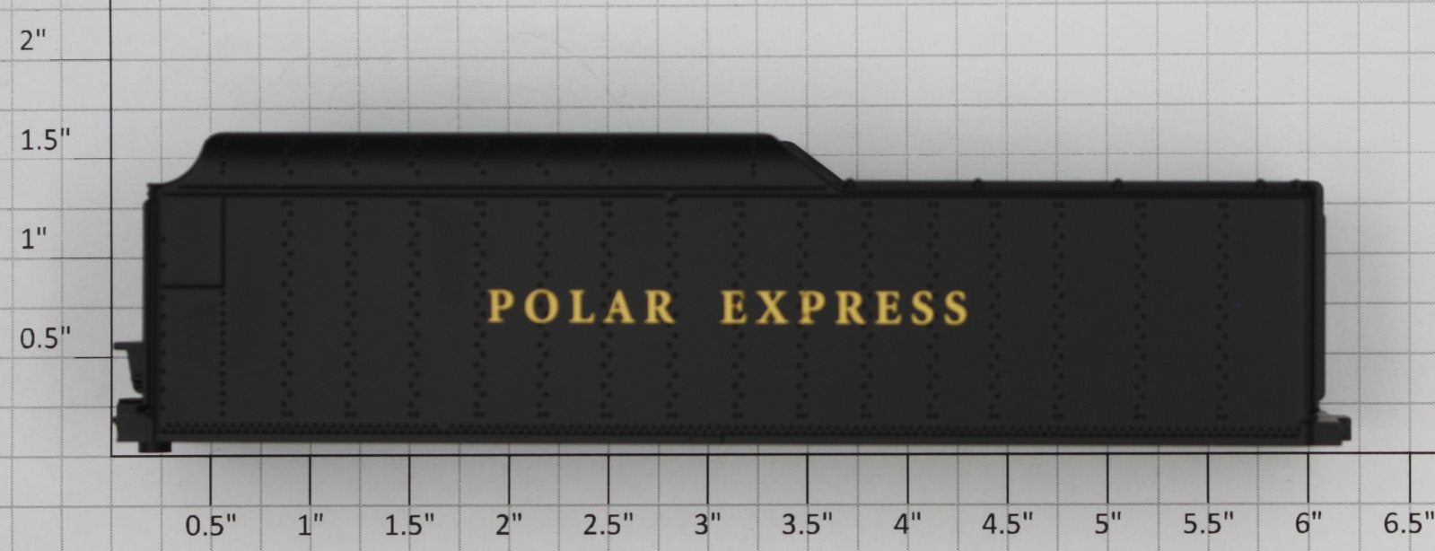 Lionel 58018-T02 HO Scale Cast Berkshire Jr Polar Express Tender Body Shell
