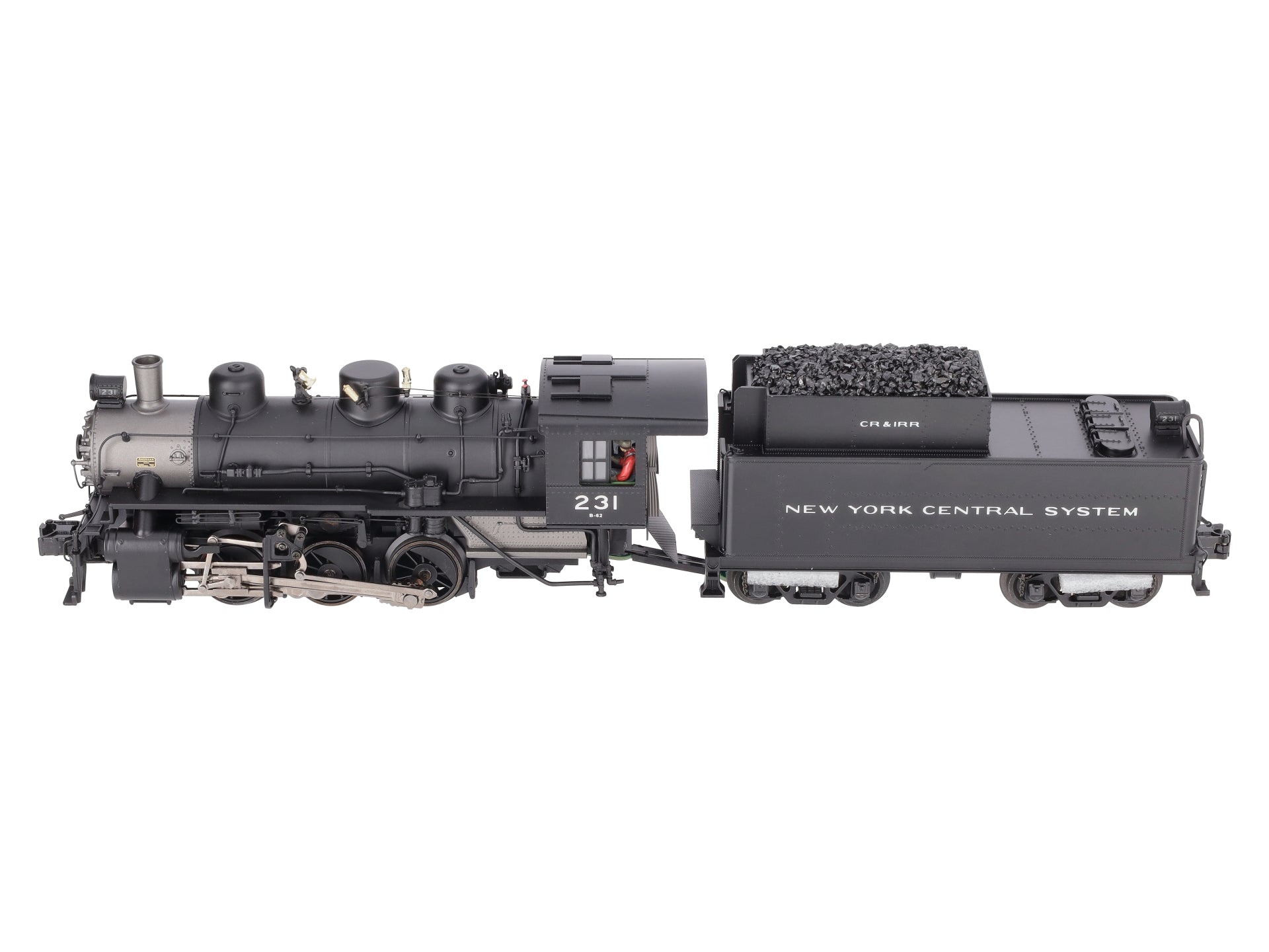 MTH 20-3281-1 NYC 0-6-0 USRA Steam Locomotive HiRail w/PS2 #231
