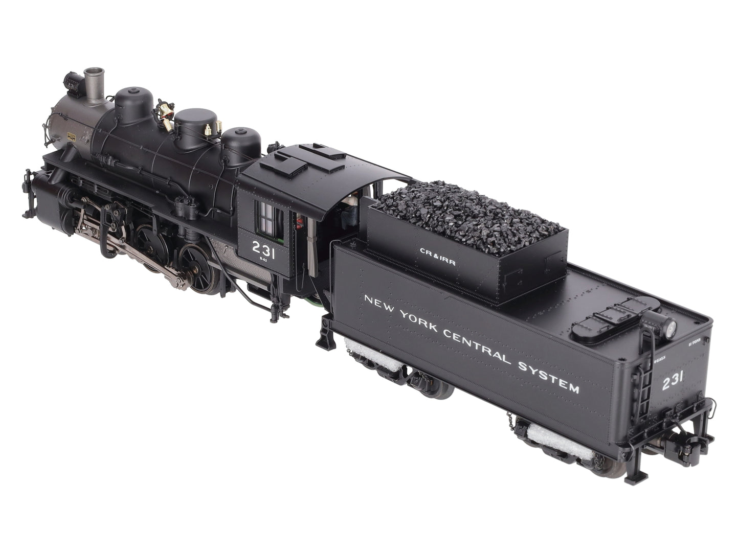 MTH 20-3281-1 NYC 0-6-0 USRA Steam Locomotive HiRail w/PS2 #231 NIB