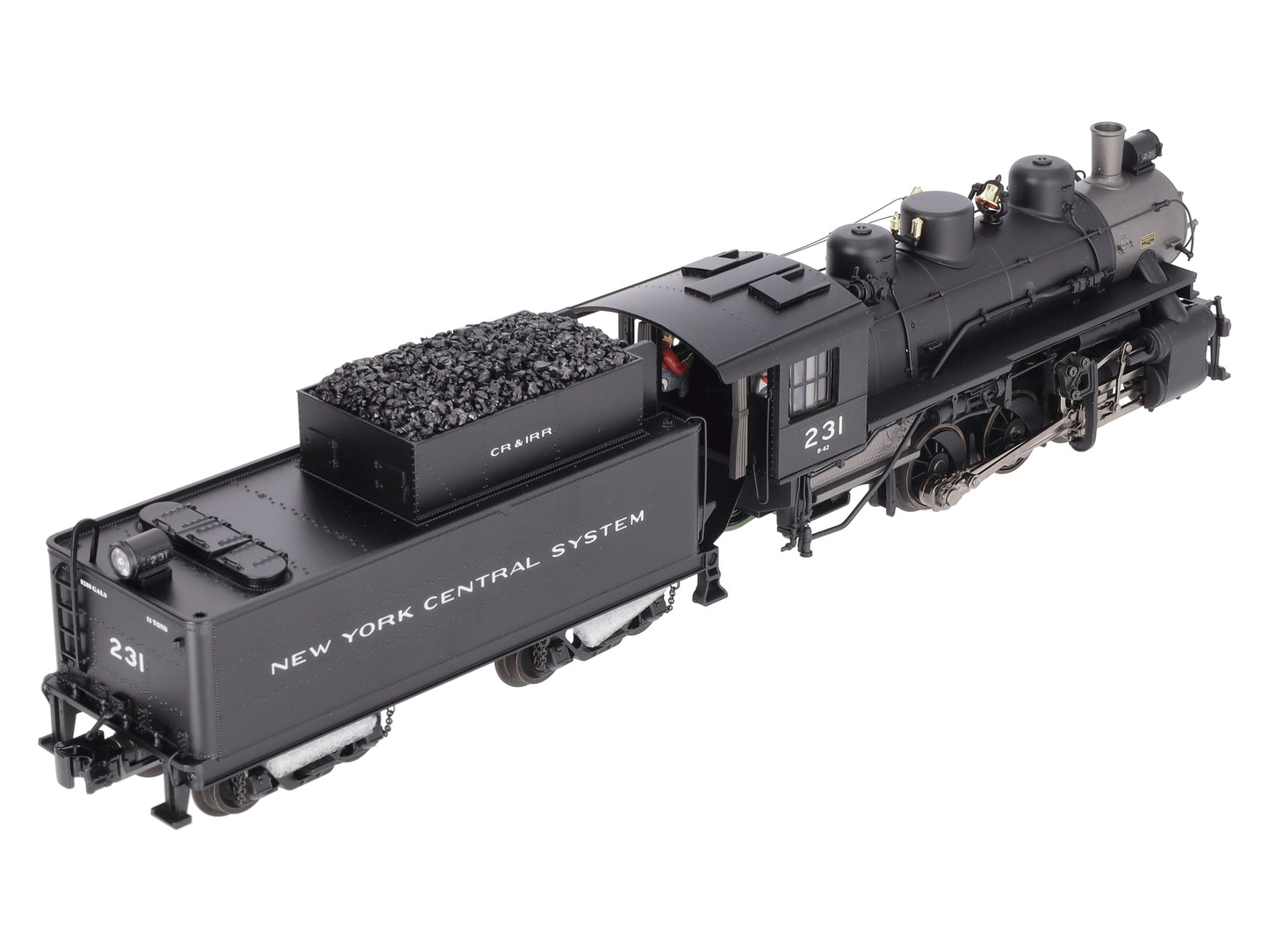 MTH 20-3281-1 NYC 0-6-0 USRA Steam Locomotive HiRail w/PS2 #231