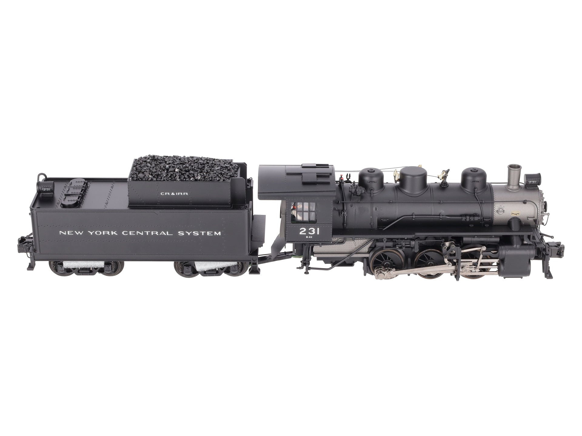 MTH 20-3281-1 NYC 0-6-0 USRA Steam Locomotive HiRail w/PS2 #231 NIB