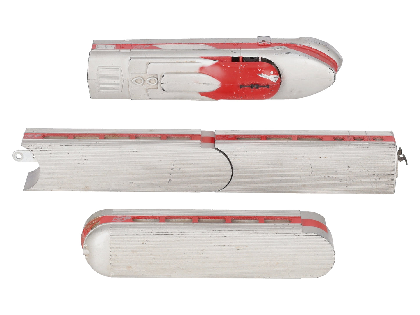 Mantua HO Scale ACF Talgo Aerotrain With 3 Passenger Cars VG