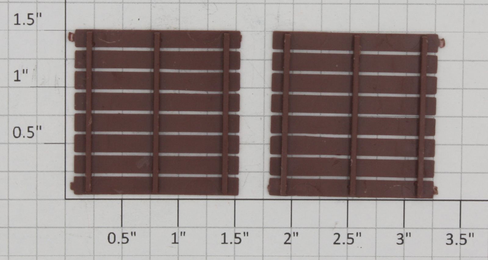 Acme 0617-2 Plastic Pallets (Bag of 2)