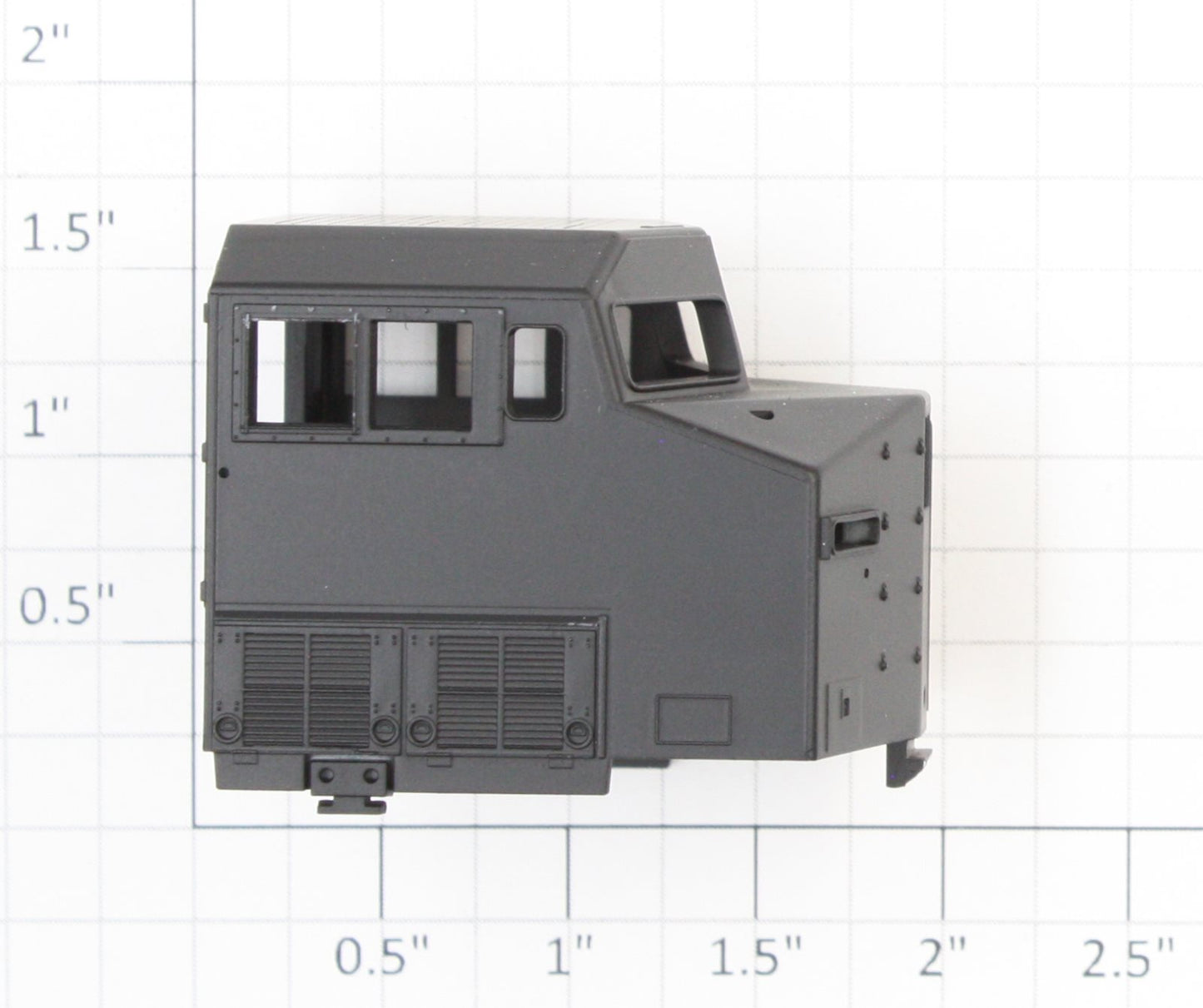 Athearn 43711 HO Black Diesel Locomotive Cab Shell