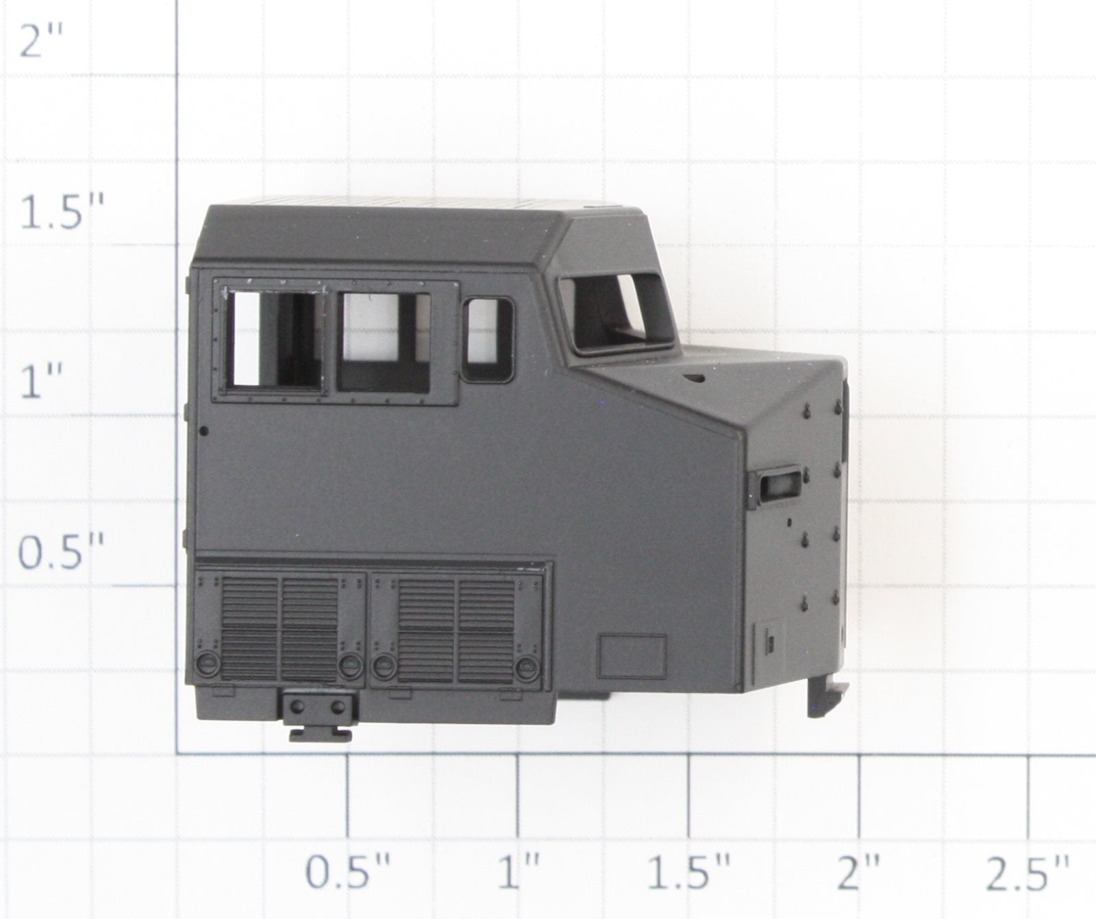 Athearn 43711 HO Black Diesel Locomotive Cab Shell