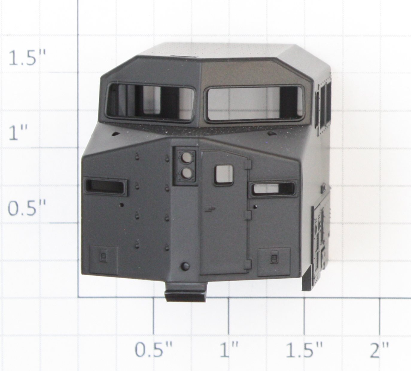 Athearn 43711 HO Black Diesel Locomotive Cab Shell