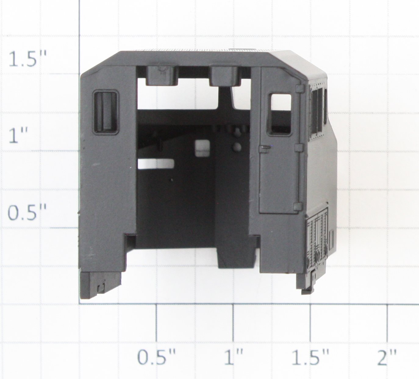 Athearn 43711 HO Black Diesel Locomotive Cab Shell