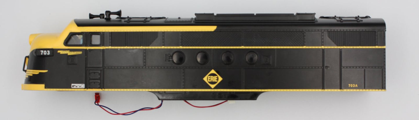 Lionel 82297-2 FT-A LionChief PLUS Erie Diesel Locomotive Body Shell #703A