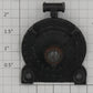 Lionel 261-2 Black Boiler Front with Flag Holders, Headlight and Latch