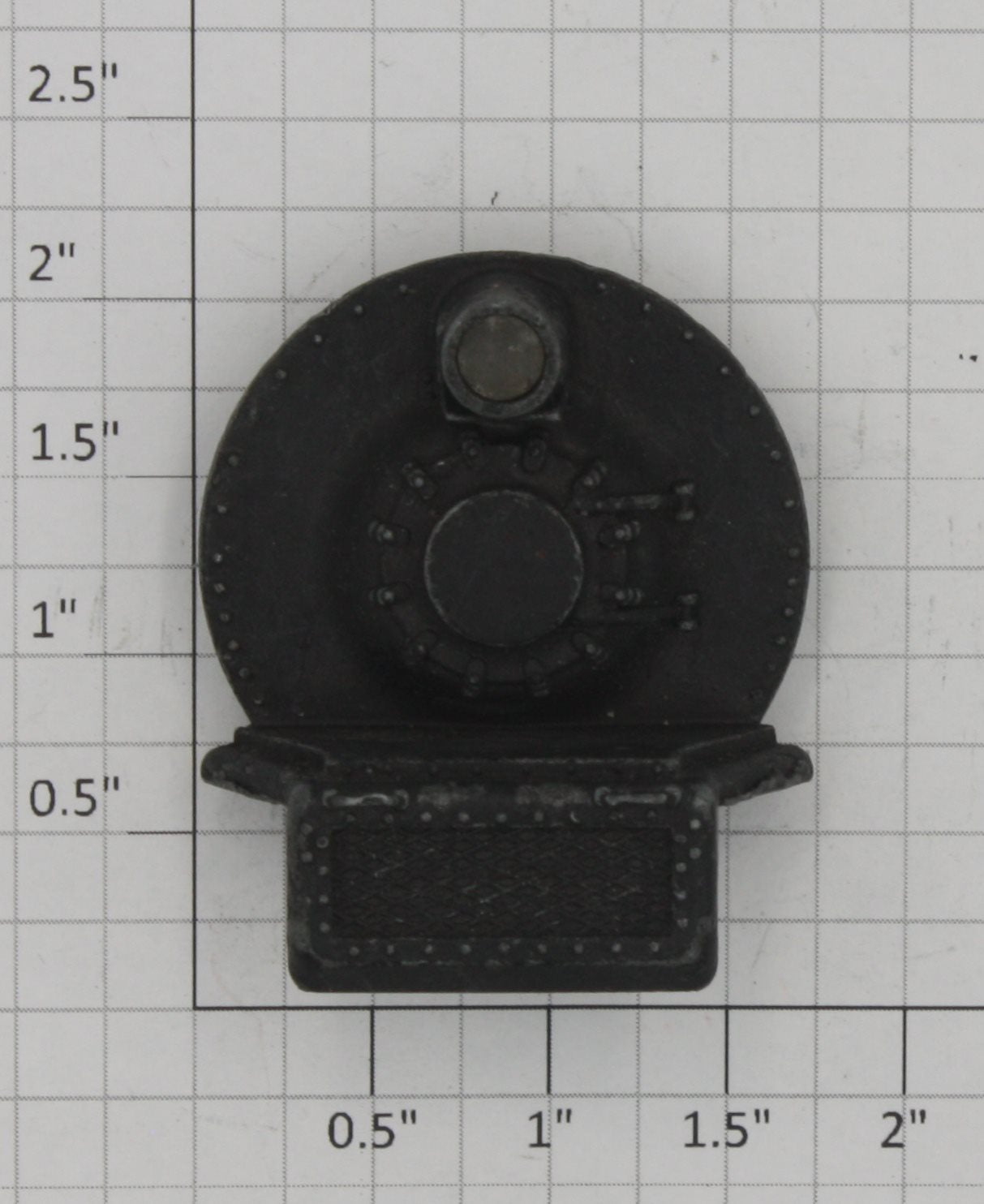 Lionel 671-196E 1946 Early Smoke Bulb Version Boiler Front with Prism Lens