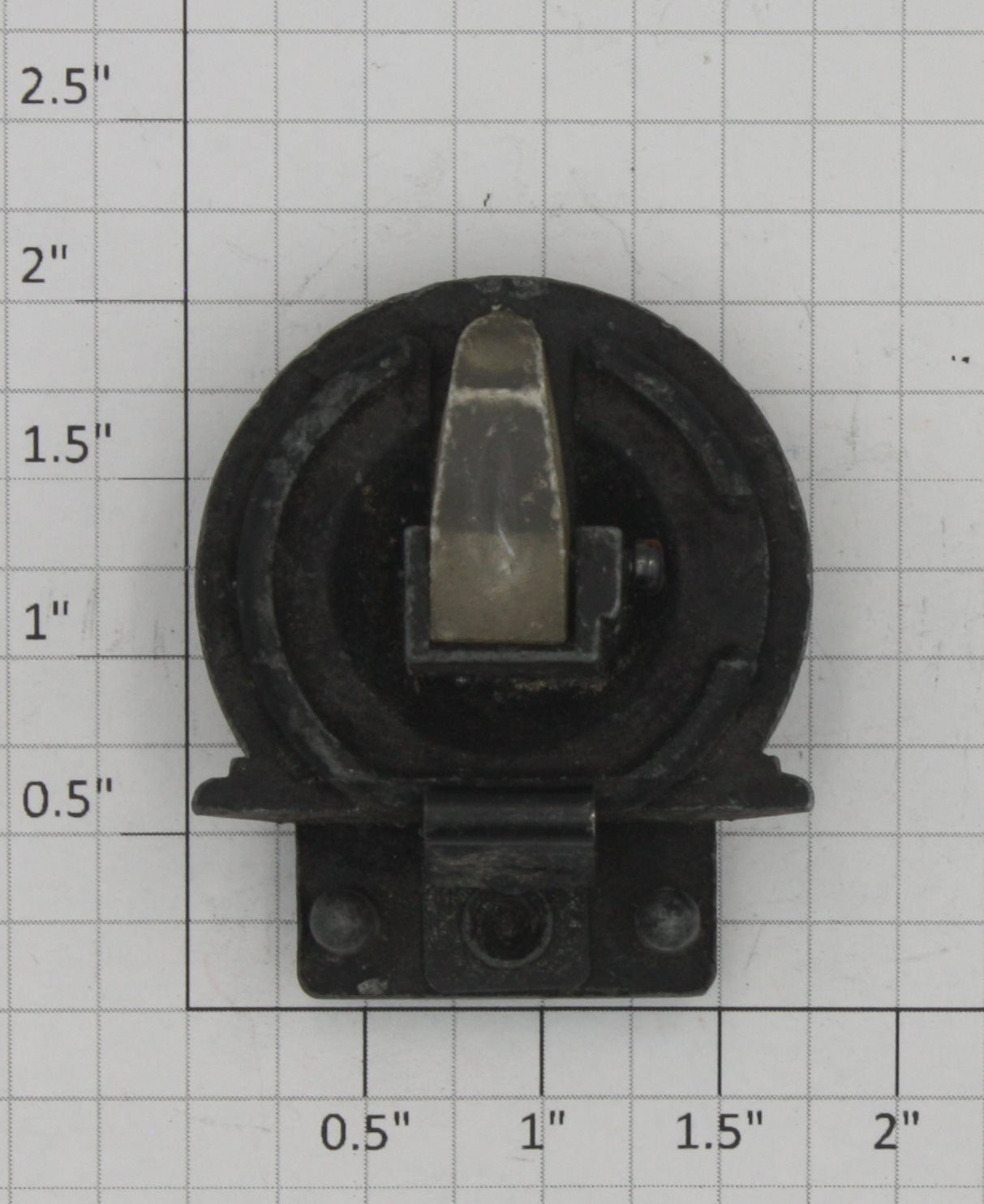 Lionel 671-196E 1946 Early Smoke Bulb Version Boiler Front with Prism Lens