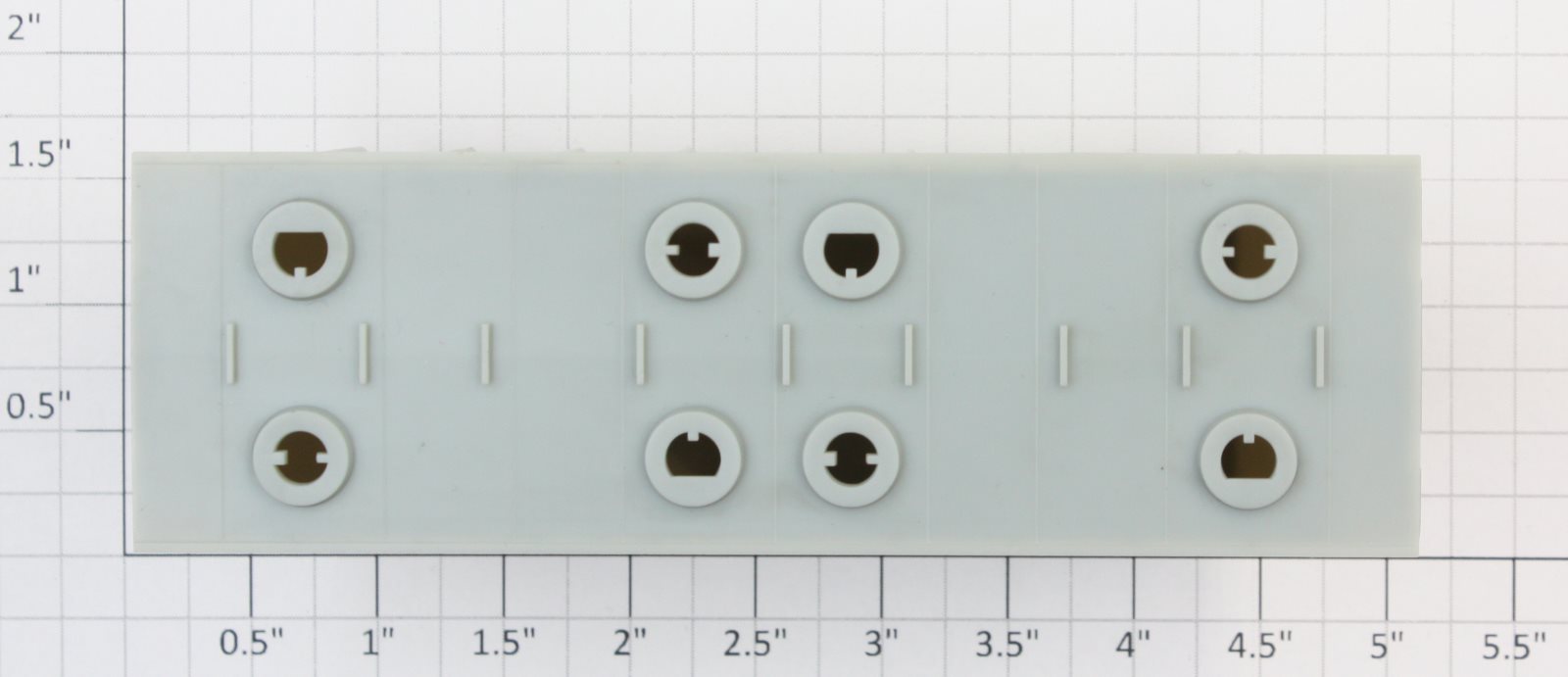 Athearn 66030 Unpainted HO Scale 2-Bay Hopper Body Shell with Roof