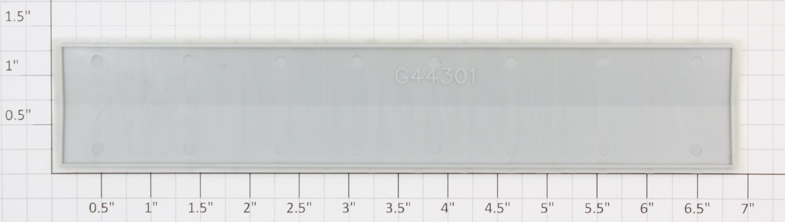 Athearn 44301 Unpainted HO Scale Gray Boxcar Roof