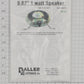 Dallee 210 .87" 1 Watt 8 Ohm Speaker