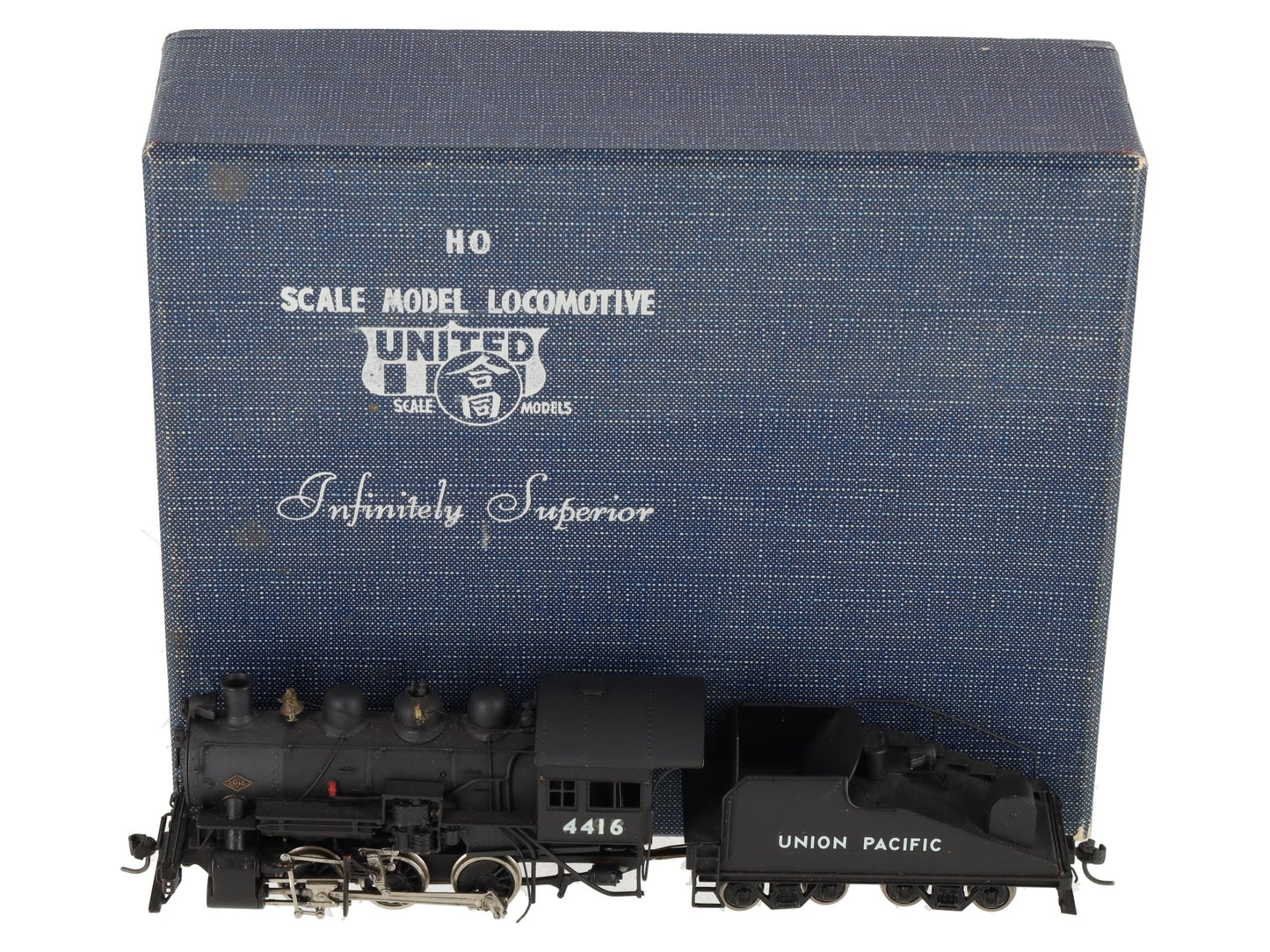 United Models 23 HO Scale CSPM&O 0-6-0 Omaha Steam Loco & Tender - Painted EX/Box